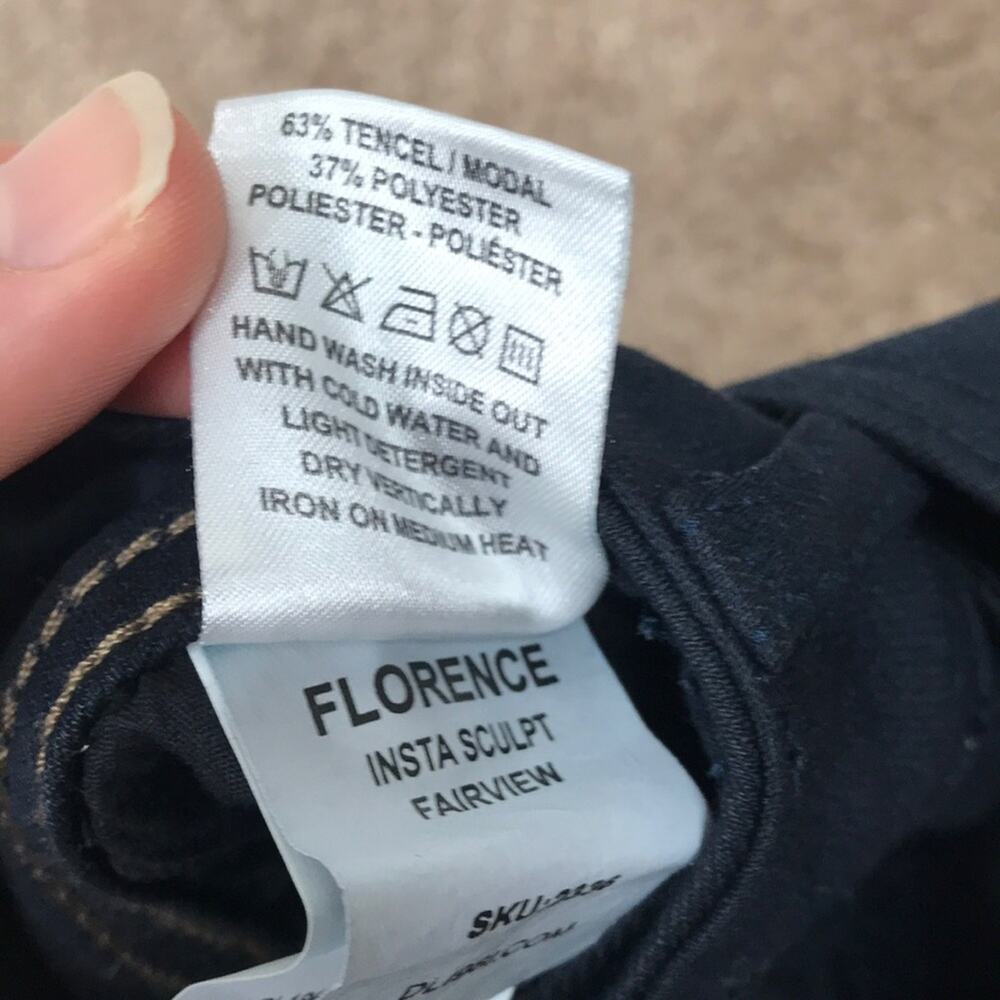 DL1961 Florence Instasculpt Blue Skinny Pant. - Picture 11 of 11